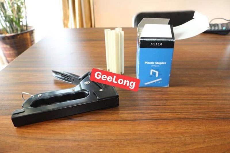 Plastic Staples / Nails and Manually Stapler and Pneumatic Gun Plastic Staples / Nails and Manually Stapler and Pneumatic Gun