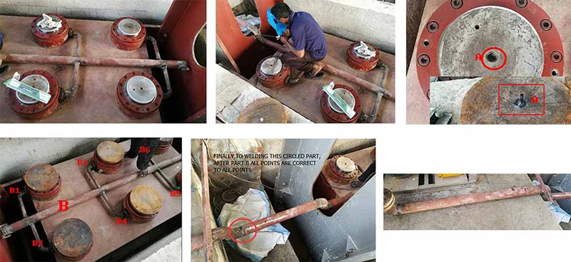 Geelong brand hot press/cold press nozzle hydraulic oil leaking methods/solution Geelong brand hot press/cold press nozzle hydraulic oil leaking methods/solution