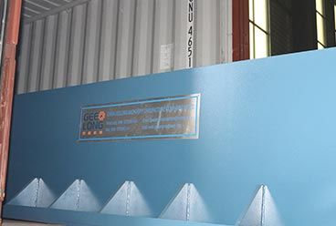 Geelong machinery exported three container：2sets plywood hot press machine and plywood necessary spare parts to our Indonesia clients