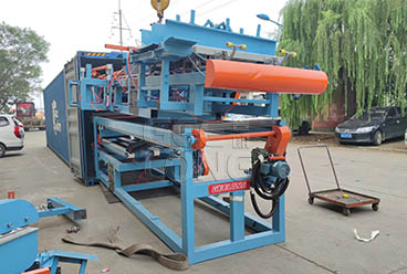 5ft full automatic plywood edge cutting machine is exported