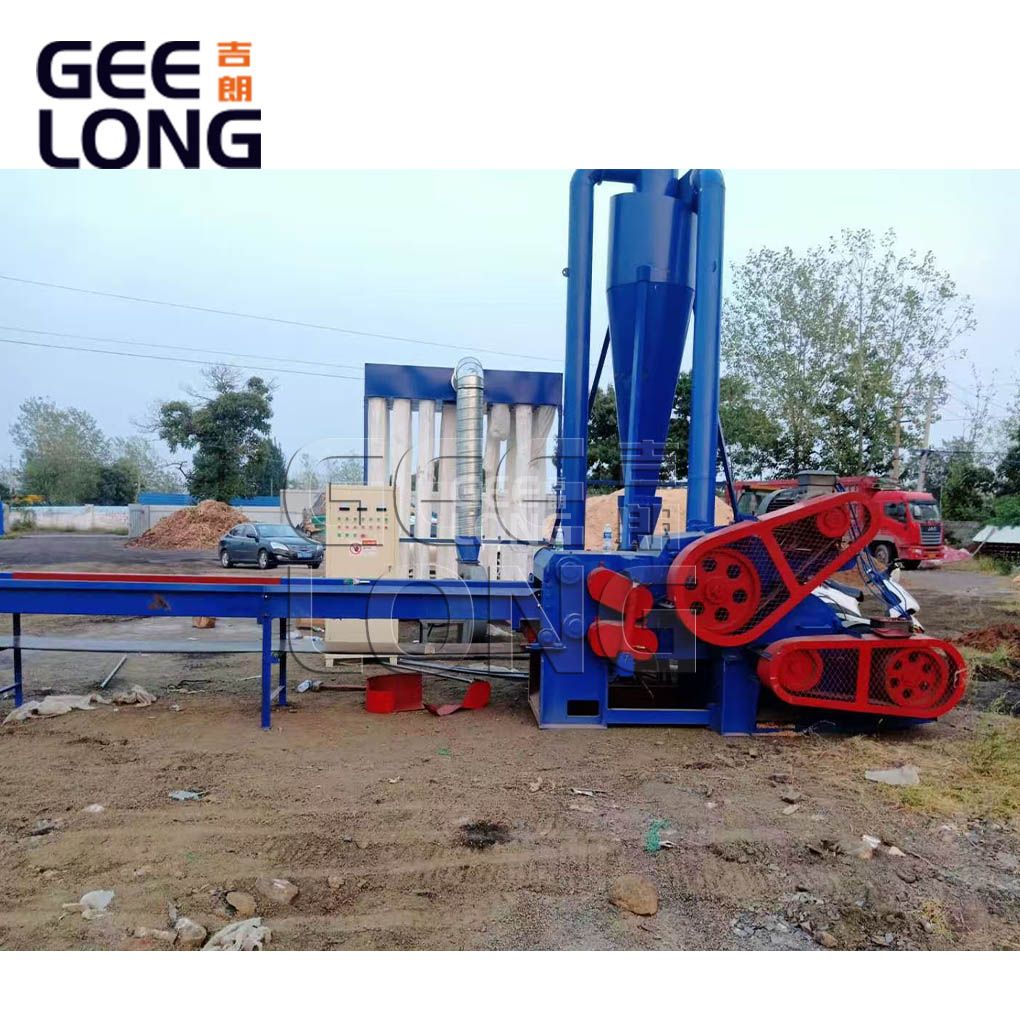 china geelong wood chips and crushing machine 