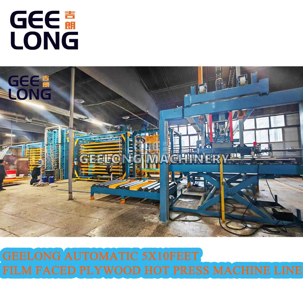 Geelong Automatic 5x10feet Film faced plywood hot press machine line
