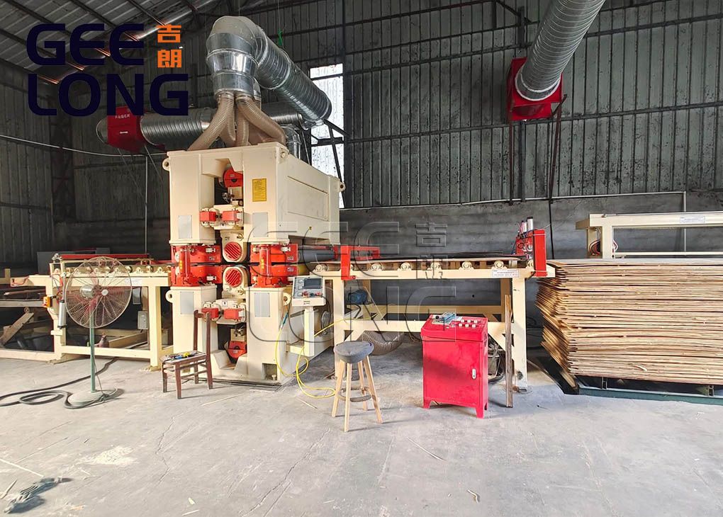 heavy duty double side plywood calibration sanding machine ，double side plywood calibration sanding machine，plywood calibration sanding machine
