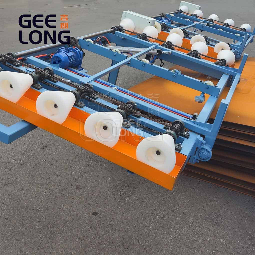 9feet glued plywood board overturning machine