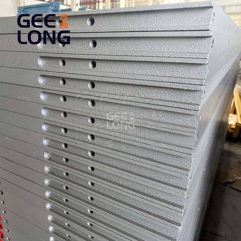 Hot plates for plywood hot press machine