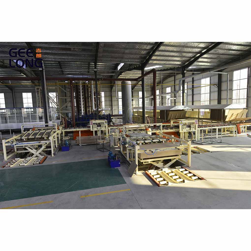 OSB production line