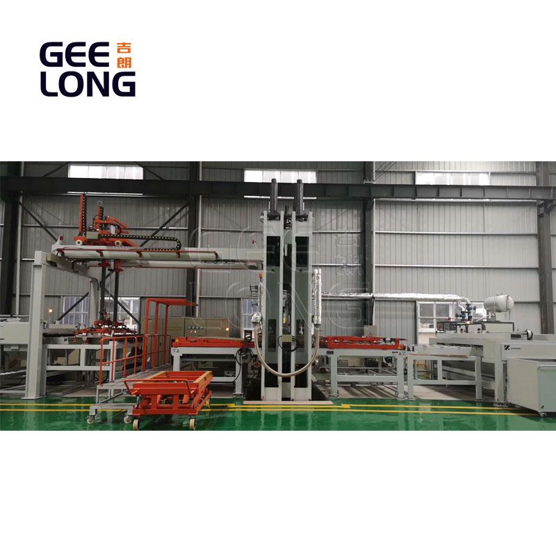 China short cycle melamine laminate hot press machine